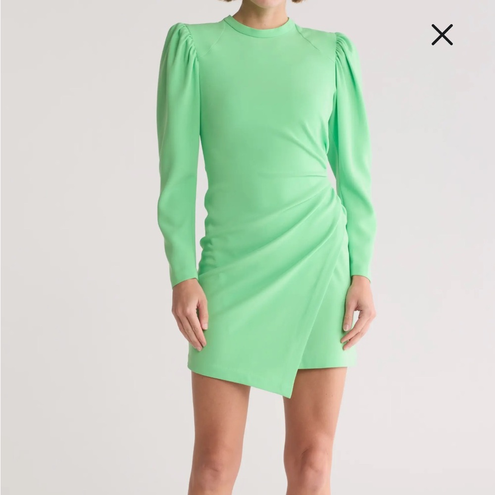 NEW NWT A.L.C Jane Long Sleeve green Dress size 2